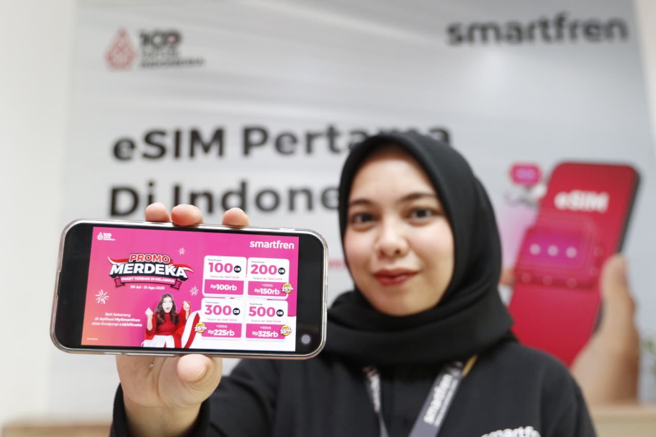 Sambut perayaan kemerdekaan RI ke-80 XLSMART hadirkan beragam promo spesial kemerdekaan (foto/ist)